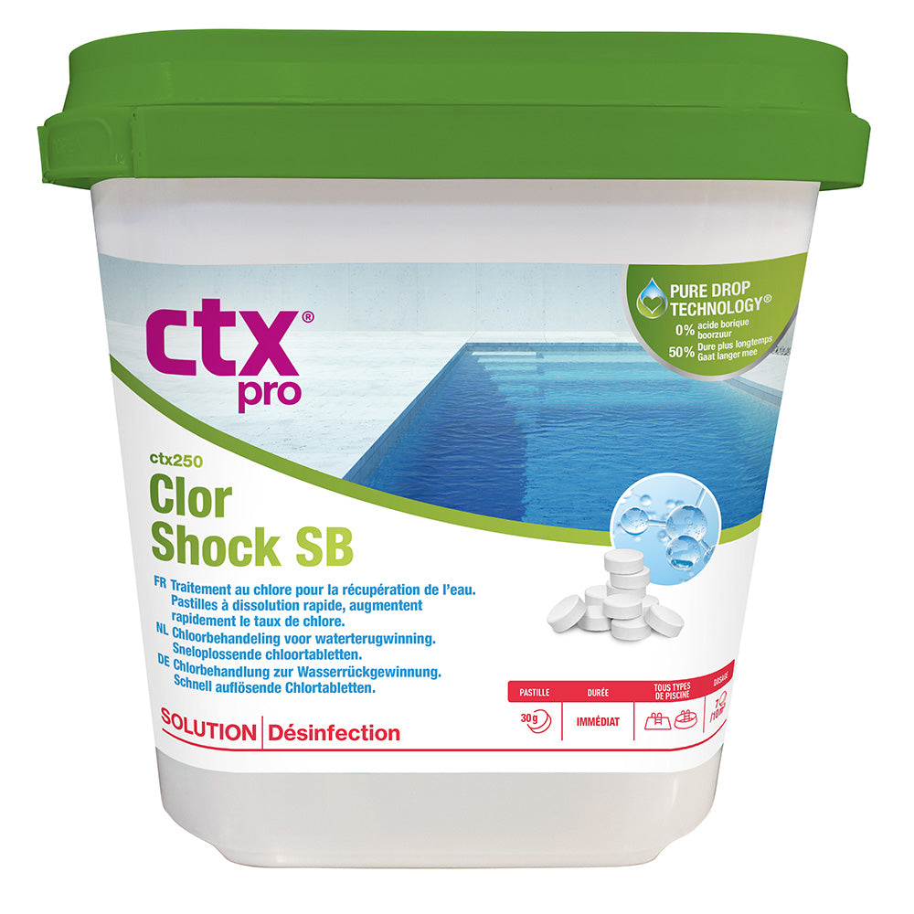CTX-250sb Pro Chlore Choc en Pastilles de 30 gr