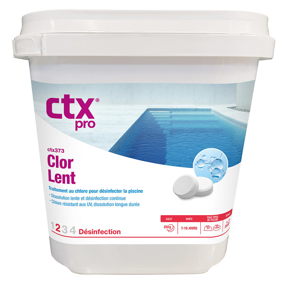CTX-373 Pro Chlore Lent Galets de 250 gr